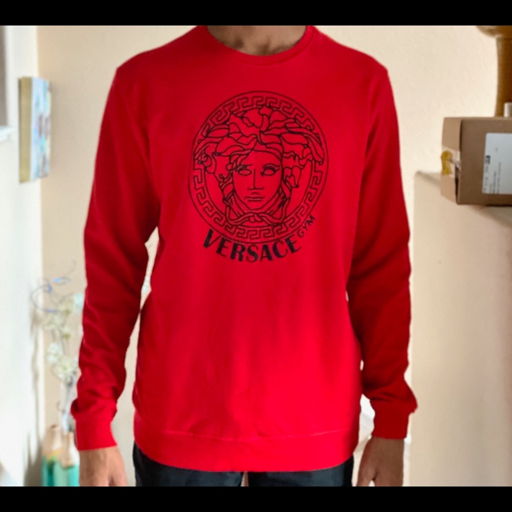 COPY - VERSACE longsleeve crewneck shirt